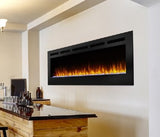Allusion Electric Fireplace in Kitchen