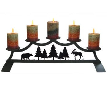 Moose Fireplace Pillar Candle Holder Hearth and Home Syracuse NY