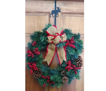Moose Wreath Hanger Hearth and Home Syracuse NY