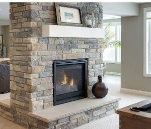 st 36tr see through gas fireplace hearth and home