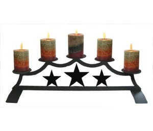 Star Fireplace Pillar Candle Holder Hearth and Home Syracuse NY