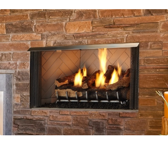 villa outdoor gas fireplace Hearth and Home Syracuse NY 