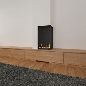 Ortal: Corner Left Side LS 4070 Gas Fireplace