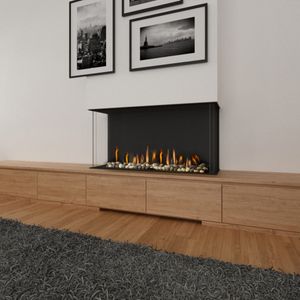 Ortal: Three Sided TS 44H Gas Fireplace