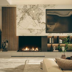 Ortal: Corner Left Side LS 44HH Gas Fireplace