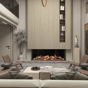 Ortal: Wilderness Three Sided 77H Gas Fireplace