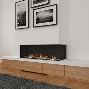 Ortal: Corner Left Side LS 51 Gas Fireplace